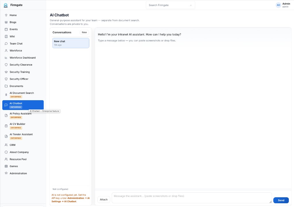 AI Chatbot — AI Chatbot — team assistant on your chosen GPU, local LLM, or OpenAI backend.
